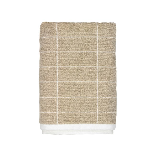 Mette Ditmer - TILE STONE towel 50x100 - Sand