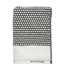 Mette Ditmer - GRID bath towel 70x140 - Black