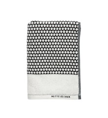 Mette Ditmer - GRID towel 50x100 - Black