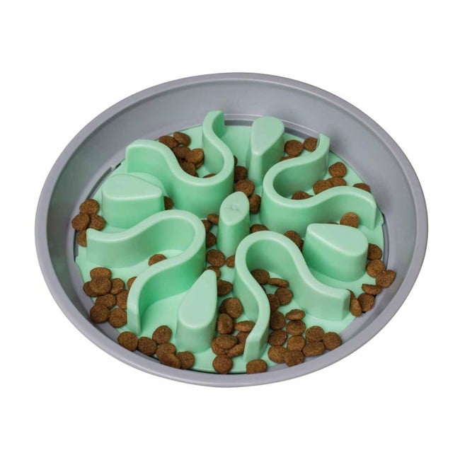 OUTWARD HOUND - Fun Feeder Wobble Slow Bowl Mint 23X8Cm - (645.5564)