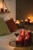 Uyuni - LED pillar candle - Carmine red, Rustic - 5x7,5 cm (UL-PI-CR0506) thumbnail-2
