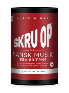 Skru op - Skru op for dansk musik fra 80´erne