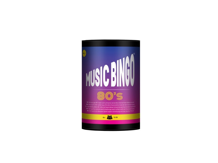 Skru op - Music Bingo - 80s (SE/NO/DE/FI/ENG) (Music Bingo 80s)