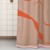 Mette Ditmer - NOVA ARTE shower curtain - Latte / Orange thumbnail-2