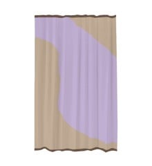 Mette Ditmer - NOVA ARTE shower curtain - Sand / Lilac