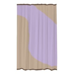 Mette Ditmer - NOVA ARTE shower curtain - Sand / Lilac