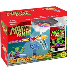 Martian Panic Game and Blaster Gun Bundle
