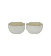 Mette Ditmer - SAND GRAIN bowl small, 2-pack - Straw
