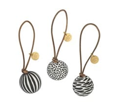 Mette Ditmer - GLOBE Christmas baubles, 3-pack - Black