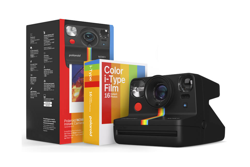 Polaroid - Now + Gen 2 E-Box Camera - Black