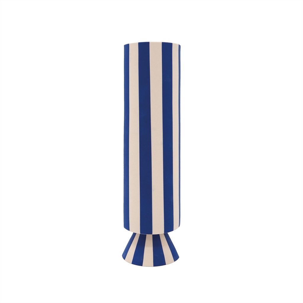 OYOY Living - Toppu Vase - High - Optic blue (L301284) - Hjemme og kjøkken