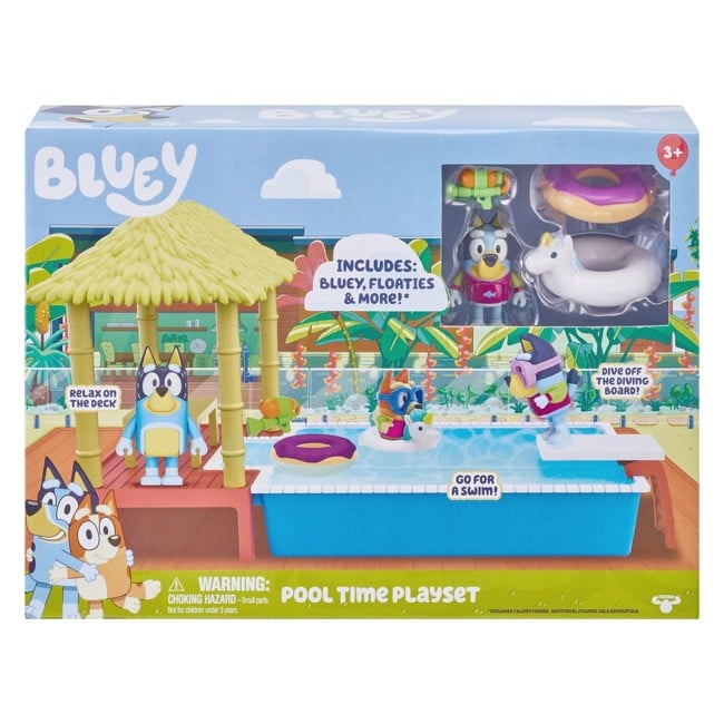 Bluey - Pool time playset - (90204)