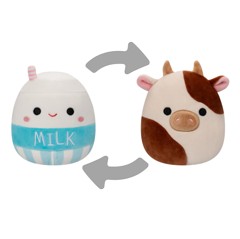 Squishmallows - Flip A Mallow 13 cm P17 - Ronnie The Cow/Melly The Milk Carton