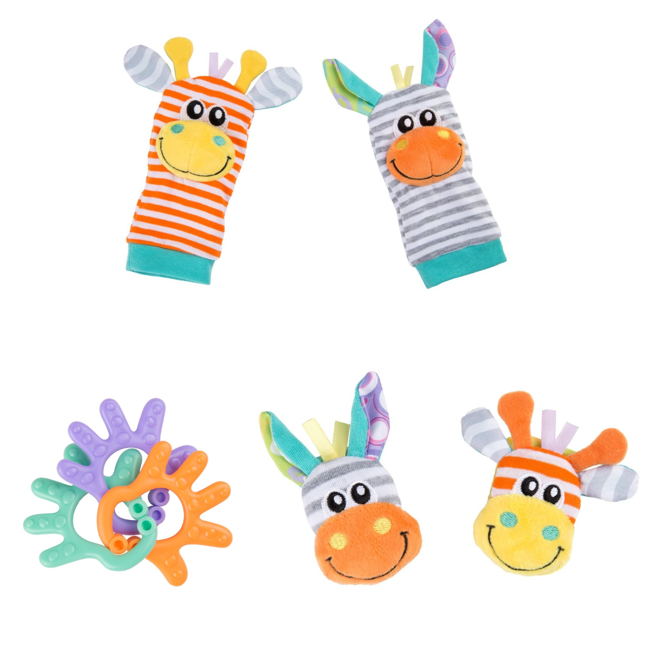 Playgro - Wrist Rattle and Foot Fingers  (10188406)