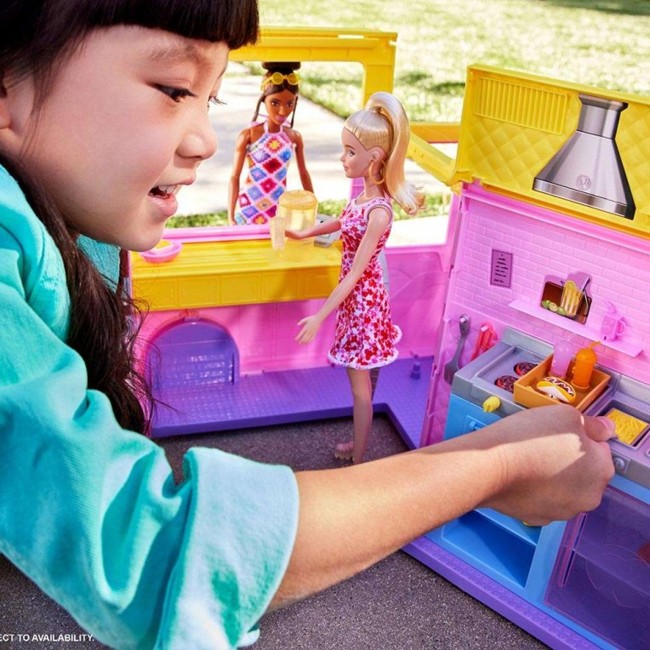 Barbie - Lemonade Truck with 25pcs. (HPL71)