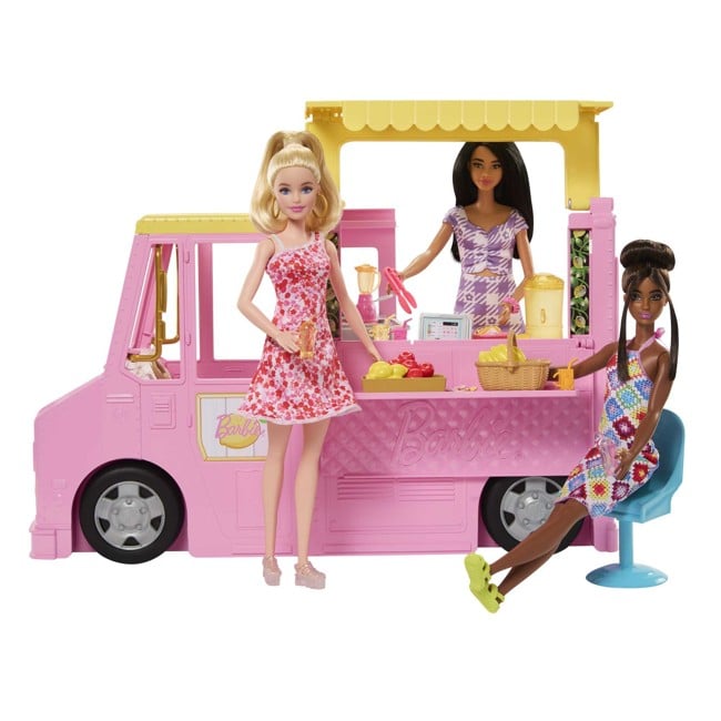 Barbie - Lemonade Truck with 25pcs. (HPL71)