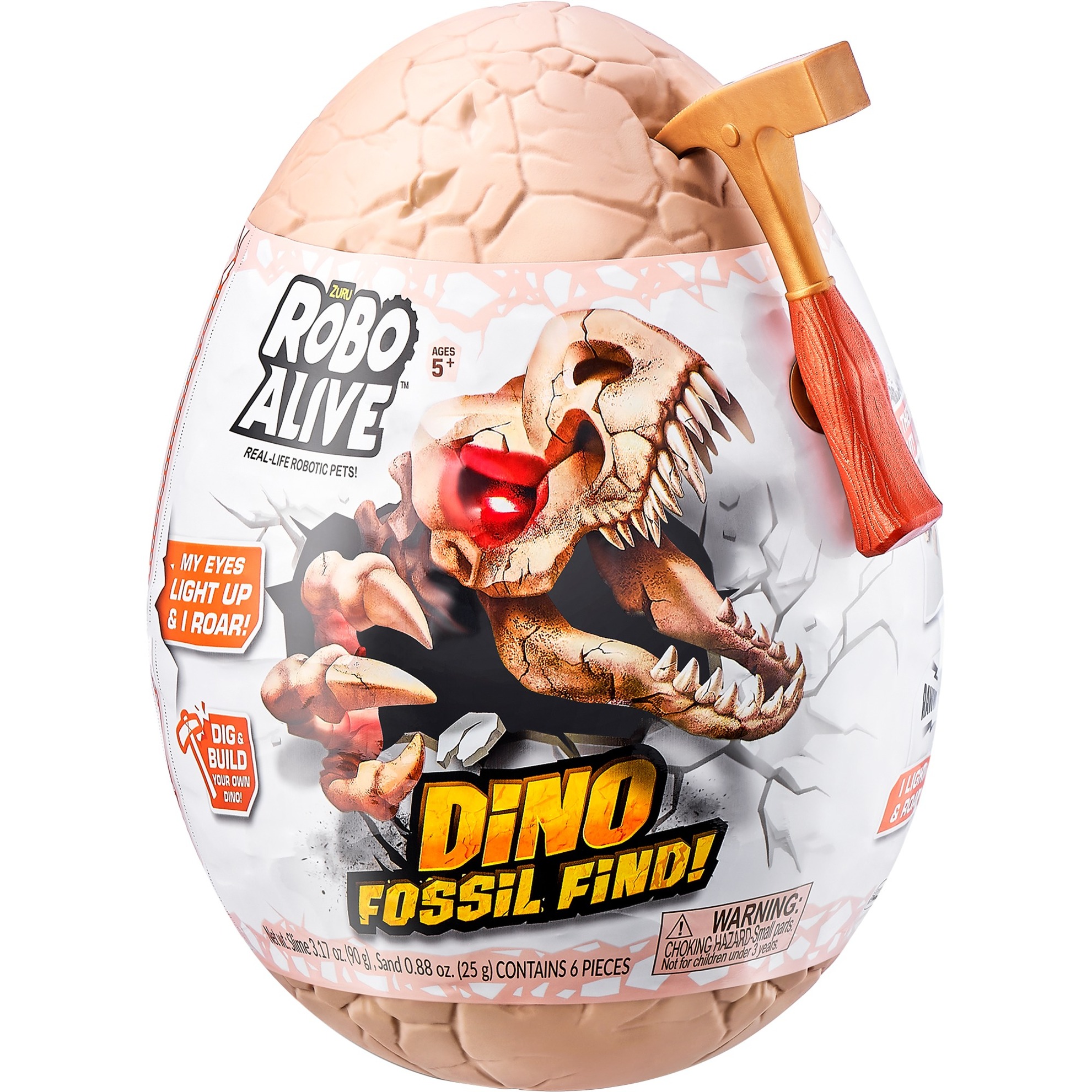 Robo Alive - Dino Fossil Find - Surprise Egg - S1 - Bulk - Leker