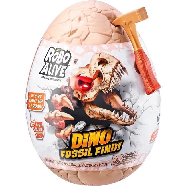 Robo Alive - Dino Fossil Find - Surprise Egg - S1 - Bulk