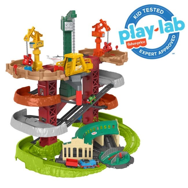 Thomas and Friends - Trains and Cranes Super Tower (GXH09)