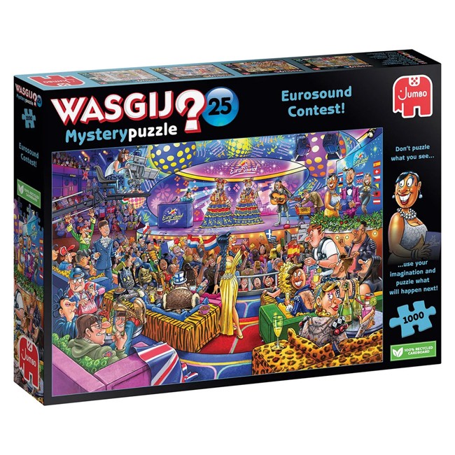 Wasgij - Mystery - #25 Eurosound konkurrence (1000 Brikker)