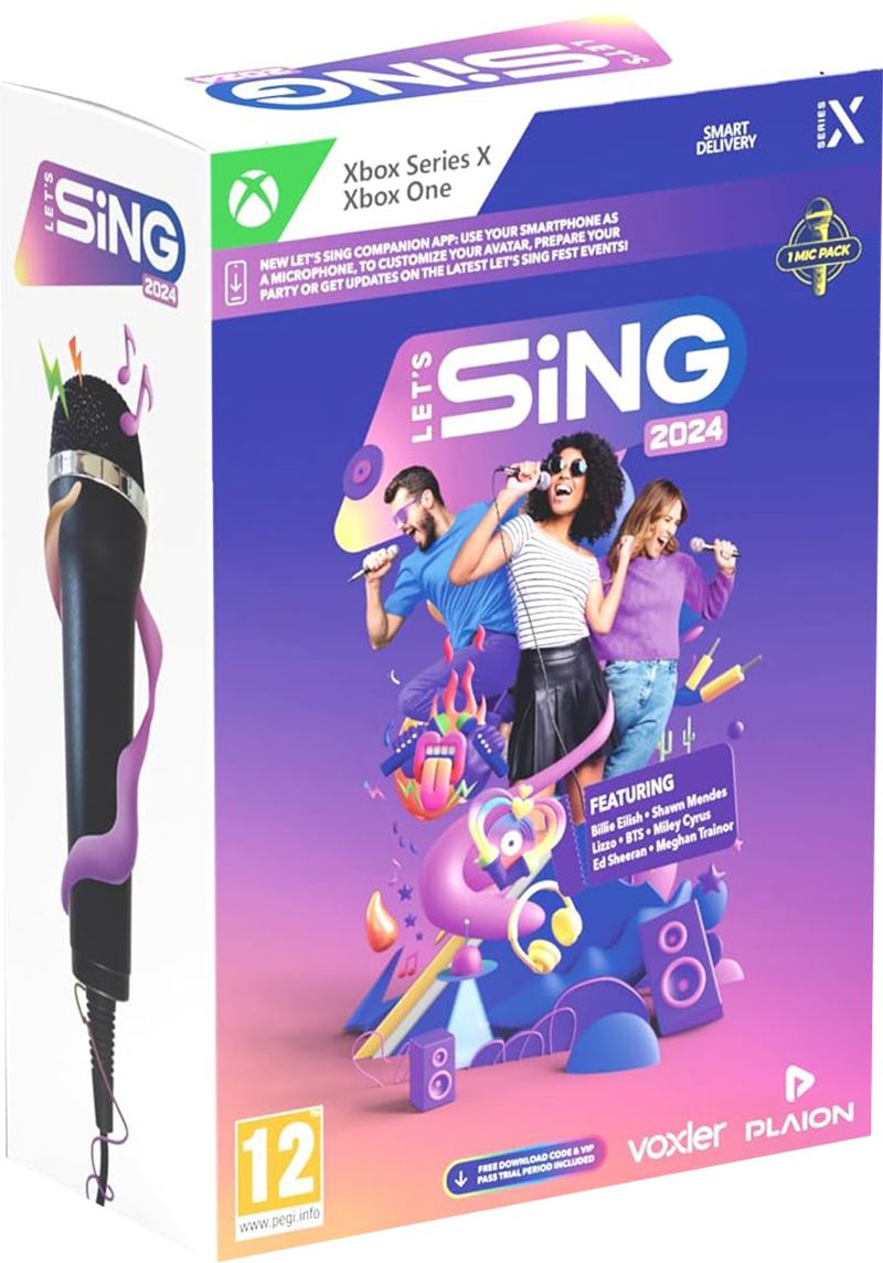 Kaufe Let's Sing 2024 + Mic - Xbox Series X - Single Mic Bundle