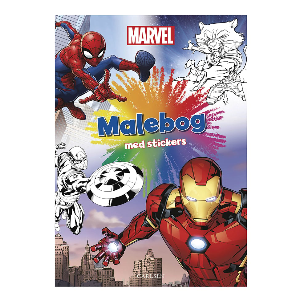 Carlsen - Coloring Book - Marvel (CLR0666) - Leker