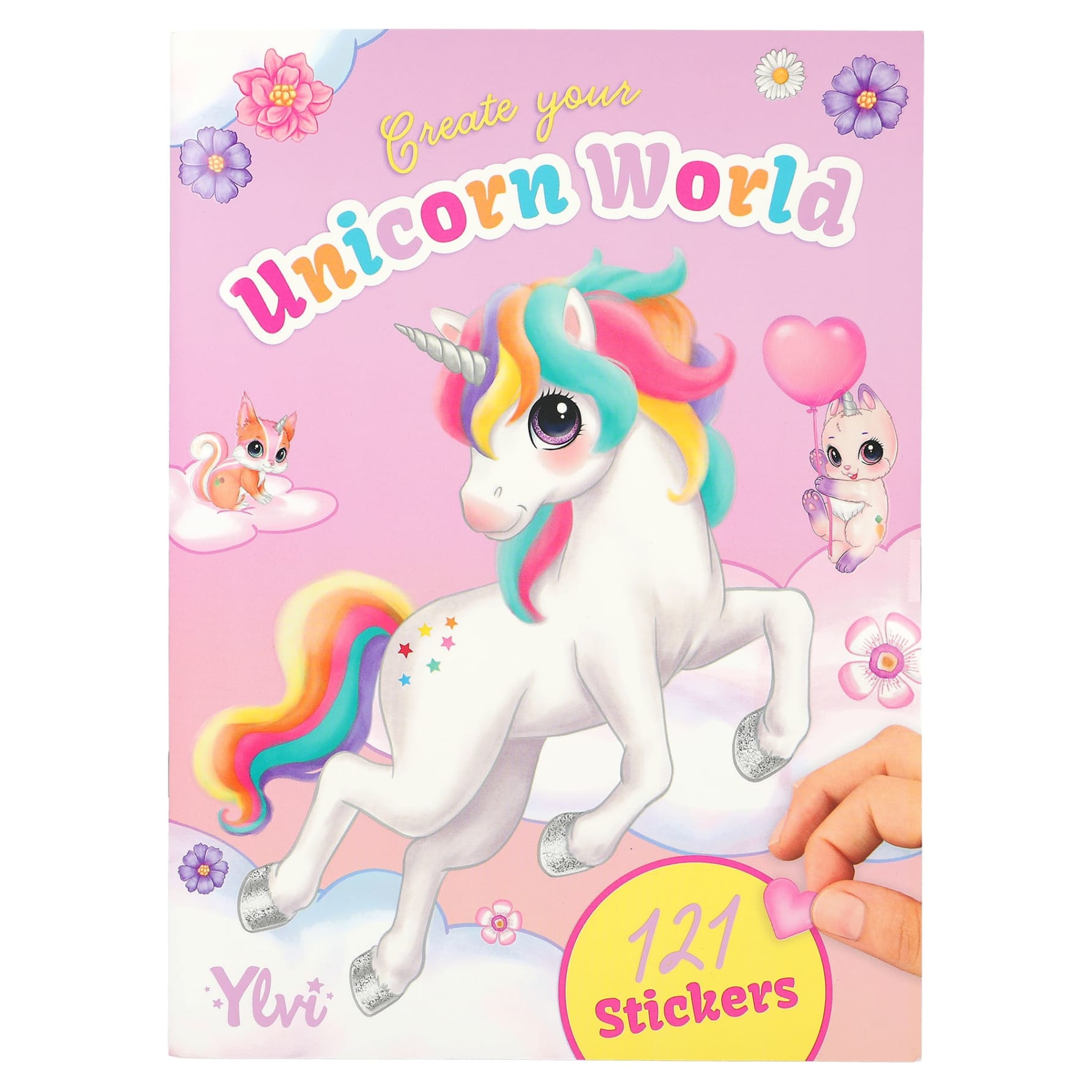 Ylvi - Unicorn Stickerbook (0412703) - Leker