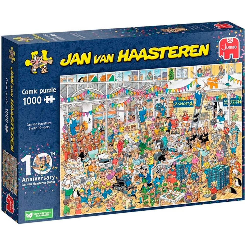 Jan Van Haasteren - JVH Studio (1000 pieces) (JUM00028) - Leker