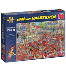 Jan van Haasteren - La Tomatina (1000 brikker)