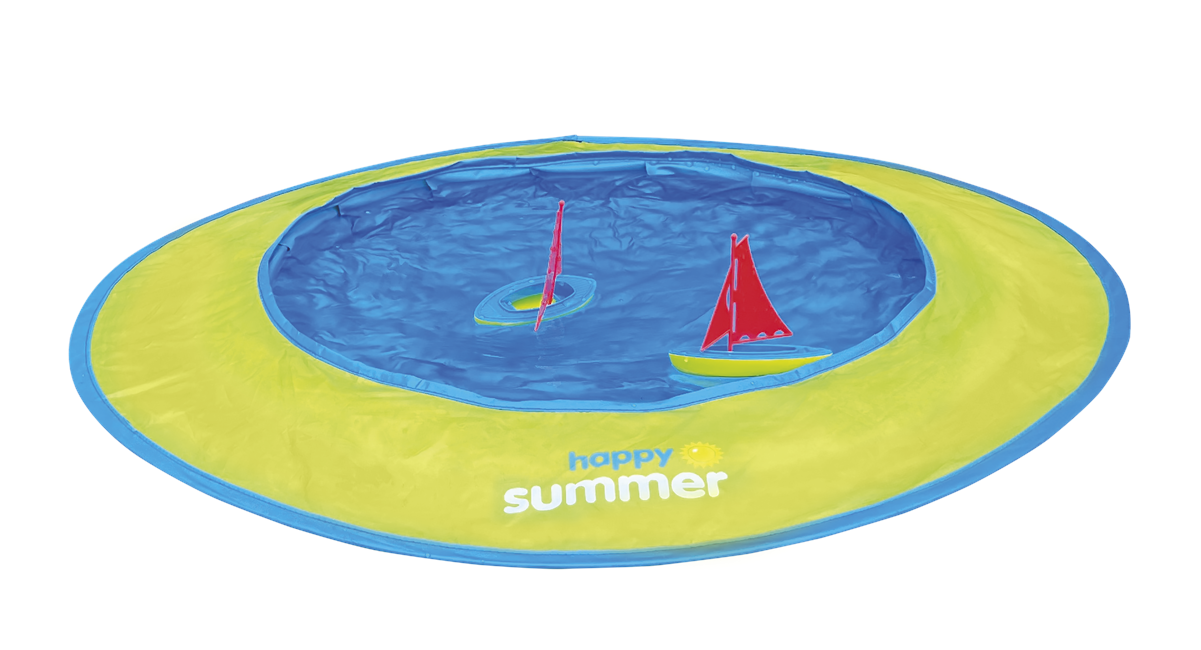 HAPPY SUMMER - Baby Strand Pool 85 x 85 cm