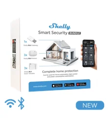 Shelly - BLU 1 pack: 3x BLU Motion + 3x BLU Door Window + 1x BLU Gateway (White) - Bundle