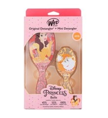 Wet Brush - Disney Princess Kit Original Detangler + Mini Børste Belle