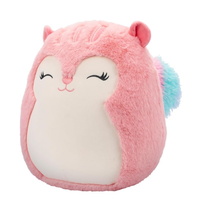 Squishmallows - 30 cm P19 Fuzz A Mallows - Egernet Amina (Ultra Rare)