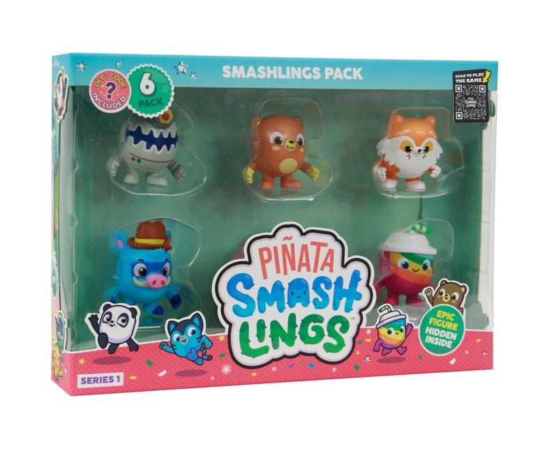 Piñata Smashlings - 6 pack. - #4 (2055SL)