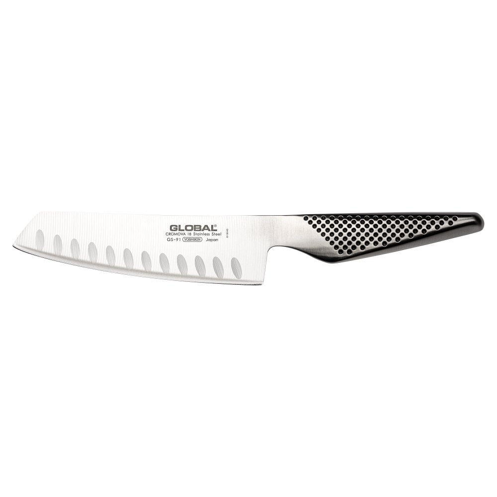 GS-91 grønnsakskniv olivenslipt 14 cm rustfritt stål