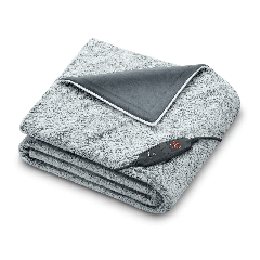 Beurer - HD 75 Green Planet Heating Blanket - Nordic Gray - 3 Years Warranty