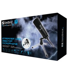 Sandberg - Streamer USB Desk Microphone
