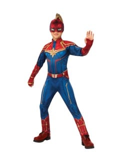 Rubies - Deluxe Costume - Captain Marvel (116 cm)