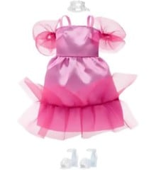 Barbie - Fashion and Accessories Complete Look - Pink Party Dress (HJT20)