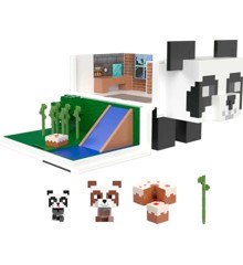 Minecraft - Mob Head Mini Panda legesæt