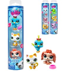 Littlest Pet Shop - PET TRIO IN TUBE ASS