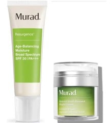 Murad - Age-Balancing Moisture Dag Cream SPF30 50 ml + Retinol Youth Renewal Nat Cream 50 ml