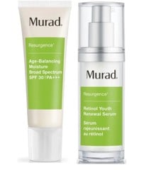 Murad - Age-Balancing Moisture Dag Cream SPF30 50 ml + Retinol Youth Renewal Serum 30 ml
