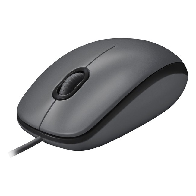 Logitech - Mouse M100 optical - Black - USB