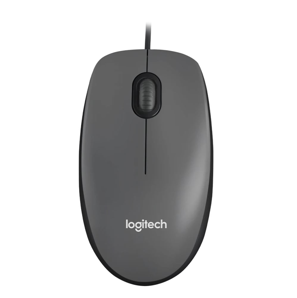 Logitech - Mouse M100 optical - Black - USB - Datamaskiner