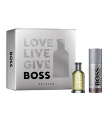 Hugo Boss - Bottled EDT 50 ml + Deodorant Spray 150 ml - Gavesæt