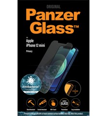 PanzerGlass™ - Privacy Skærmbeskyttelse Apple iPhone 12 Mini - Standard Fit