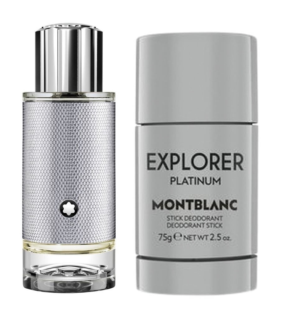 Montblanc - Explorer Platinium EDP 30 ml + Montblanc - Explorer Platinium Deo Stick 75 ml - Skjønnhet