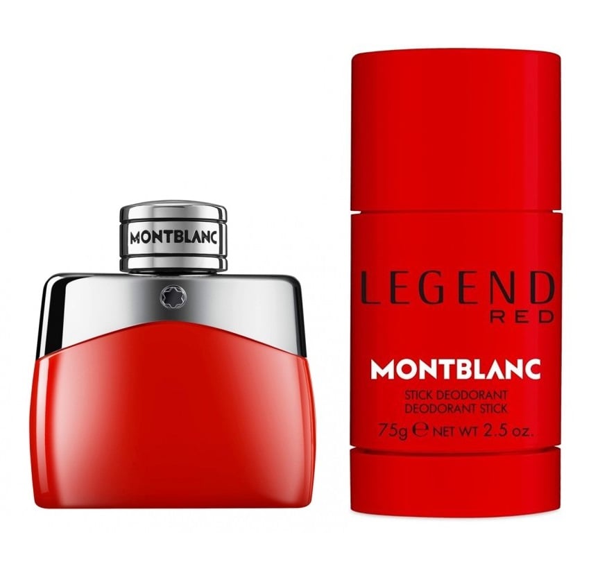 Montblanc - Legend Red EDP 50 ml + Montblanc - MB Legend Red Deo Stick 75 ml - Skjønnhet