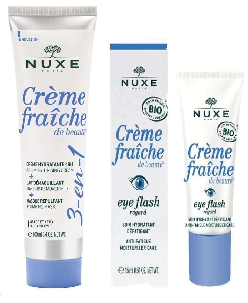 Nuxe - CrÃ¨me FraÃ®che de Beauté 3-in-1 Magic Cream - 100 ml + Nuxe - Creme Fraiche Eye Creme 15 ml
